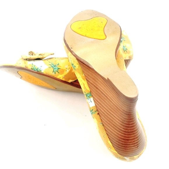 Naughty Monkey Yellow Wedges - Picture 4 of 6